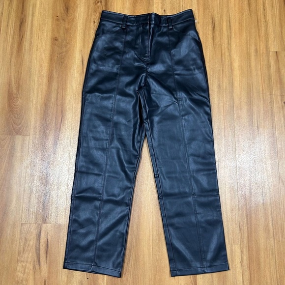 LBLC the label Women’s Black Flare Pants with Sleek Silhouette - Picture 2 of 13